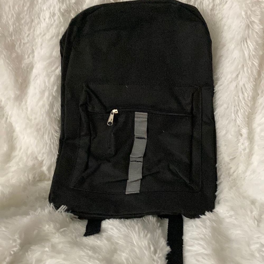 Basic Black Backpack - image 1